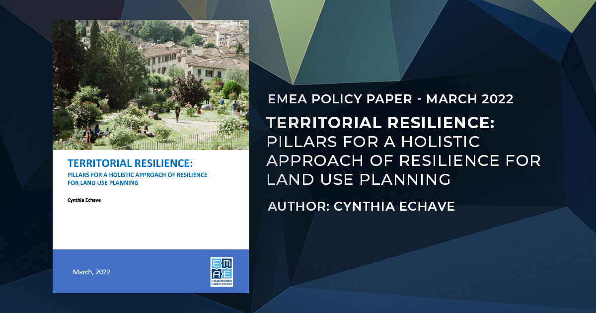 Territorial Resilience: Pillars for a Holistic Approach of Resilience for Land Use Planning
