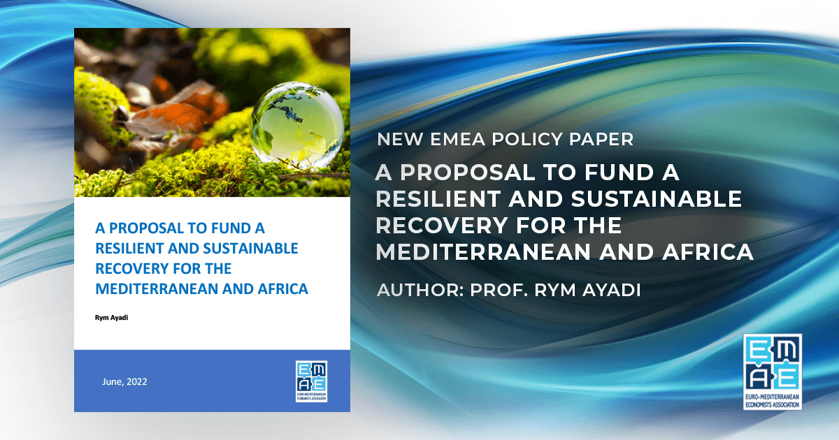New EMEA Policy Paper: A Proposal to fund a Resilient and Sustainable Recovery for the Mediterranean and Africa