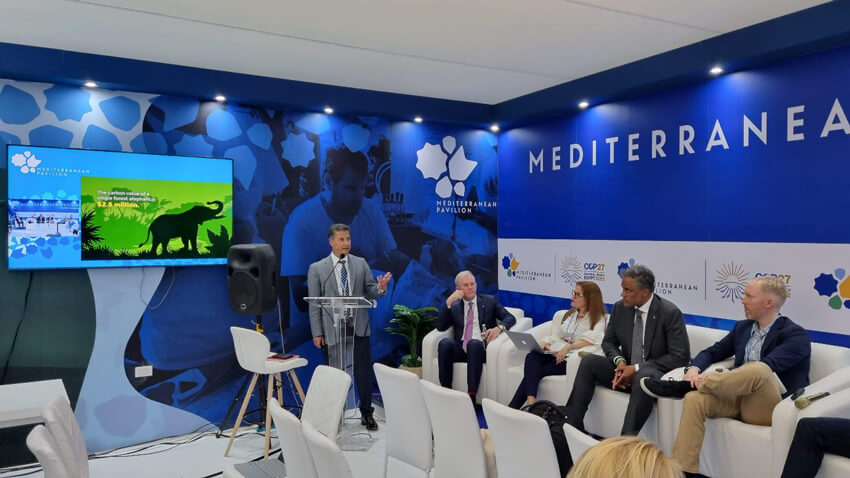 EMEA at COP27, Day 3-5, 10th-12th November – EMEA leads panel on innovative and transformative action to combat climate change and participates in the Ocean, Mediterranean, and Turkish Pavilions.