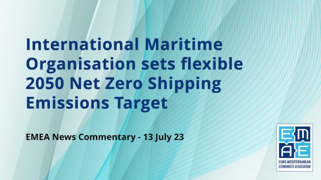 International Maritime Organisation Sets Flexible 2050 Net Zero ...