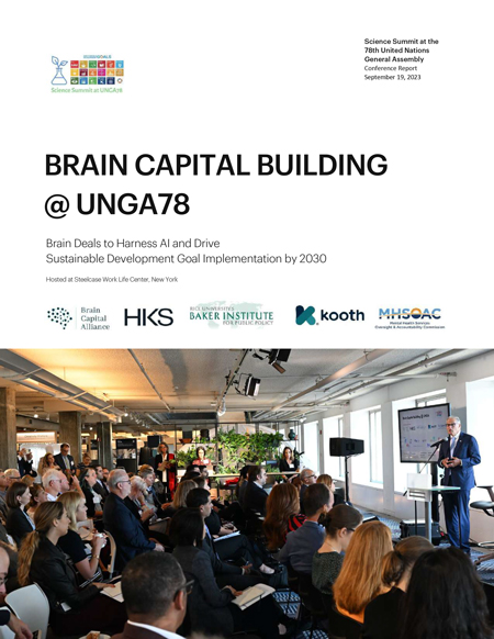 Report of the Brain Capital Building Conference at the 78th United Nations  General Assembly - EMEA