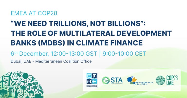 EMEA At COP28: “We Need Trillions, Not Billons”: The Role Of ...