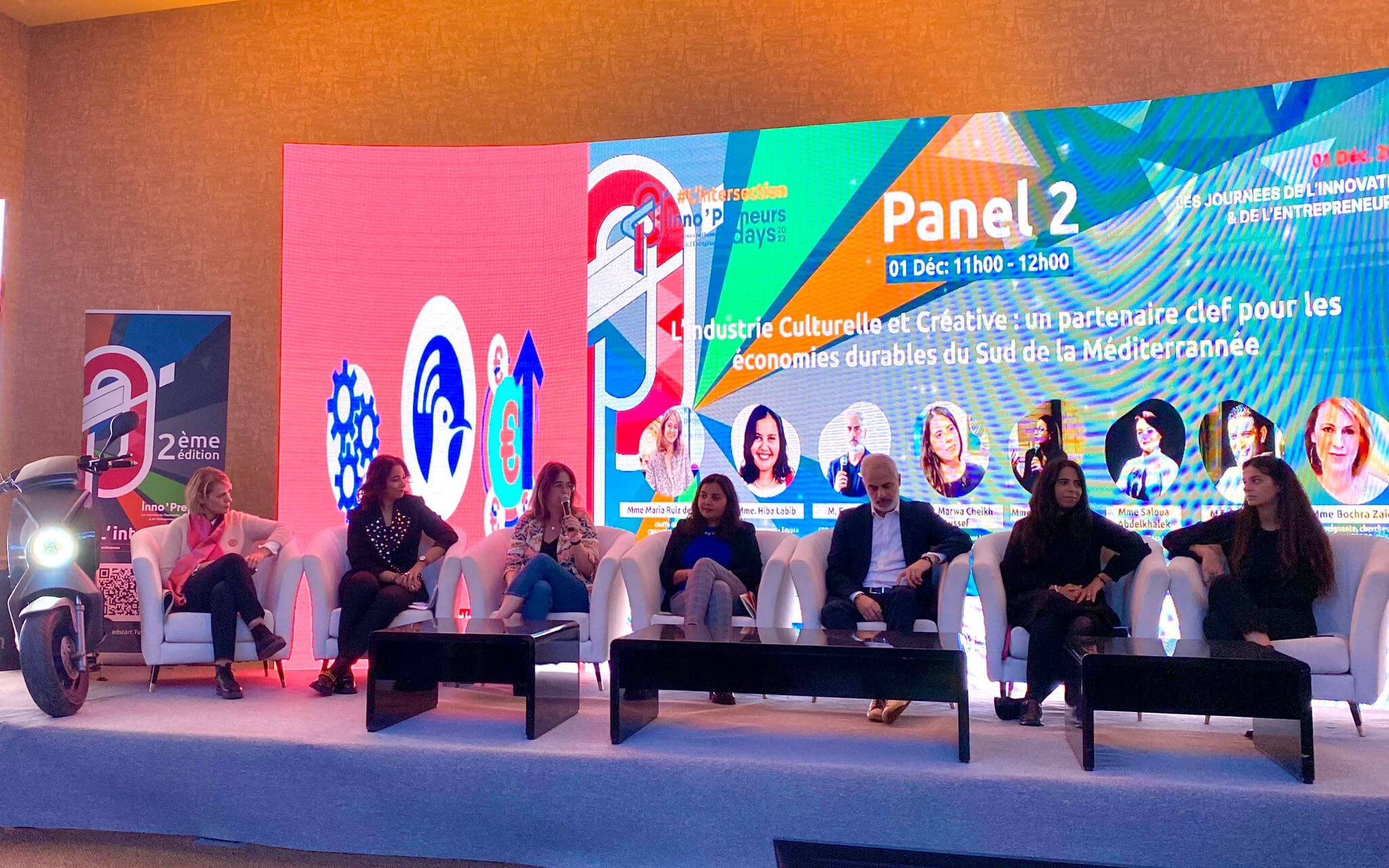 EMEA's Senior Project Manager, Maria Ruiz, participated in the RedStart Tunisie IP Days 2023 in Tunisia, highlighting the success of the CREACT4MED project