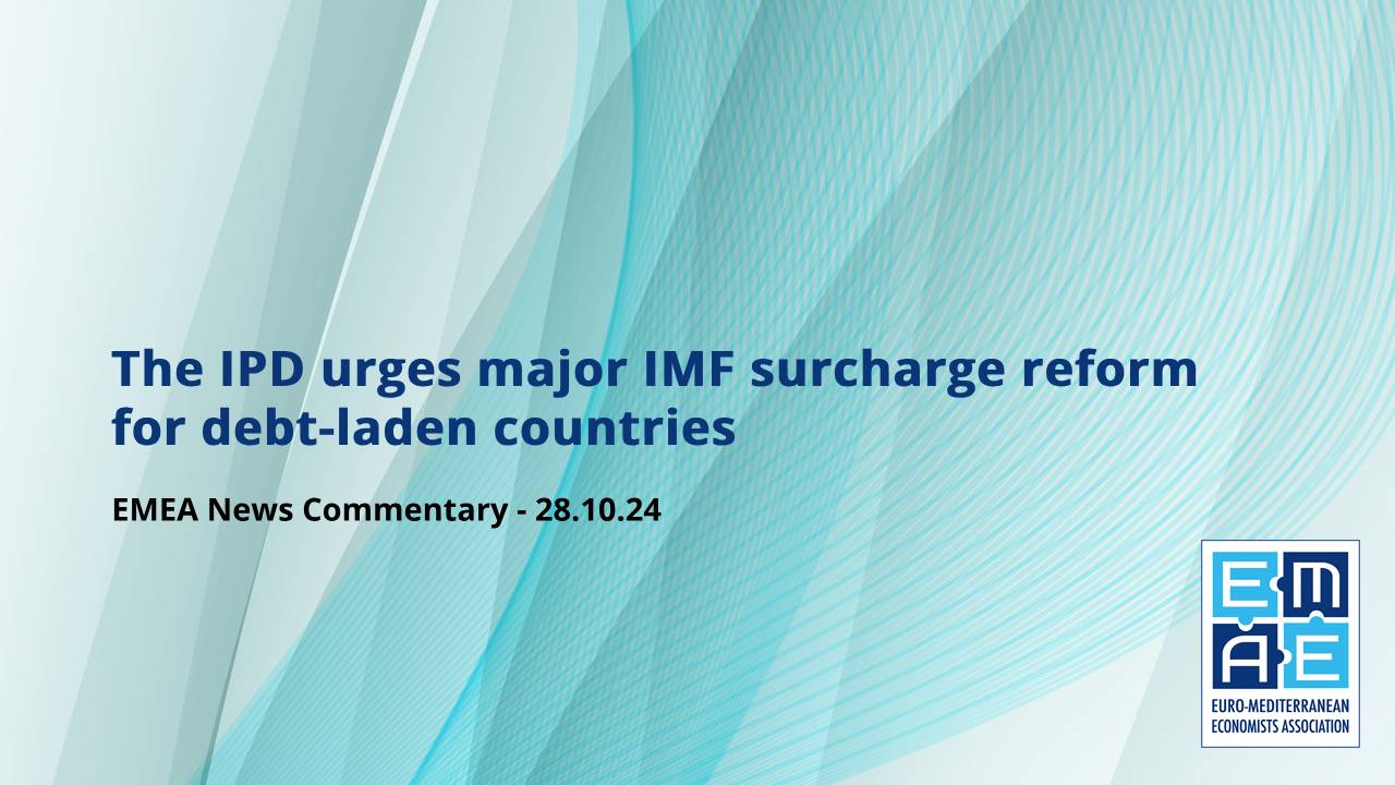 The IPD urges major IMF surcharge reform for debt-laden countries - post cover image