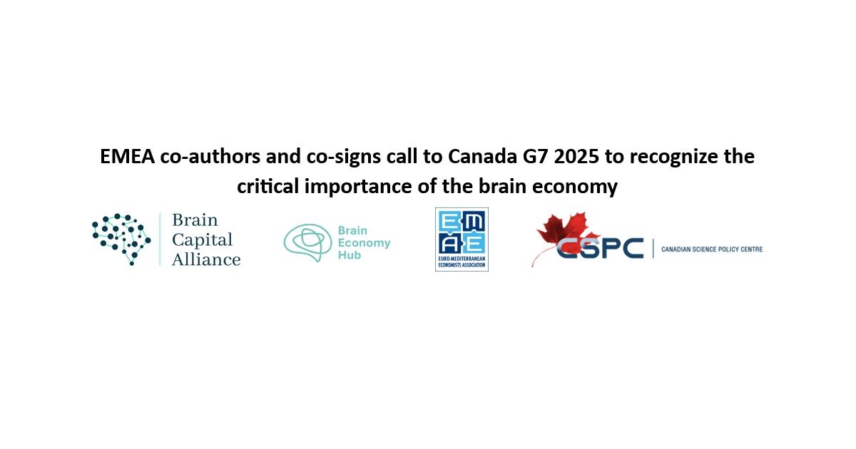 EMEA co-authors and co-signs call to Canada G7 2025 to recognize the critical importance of the brain economy